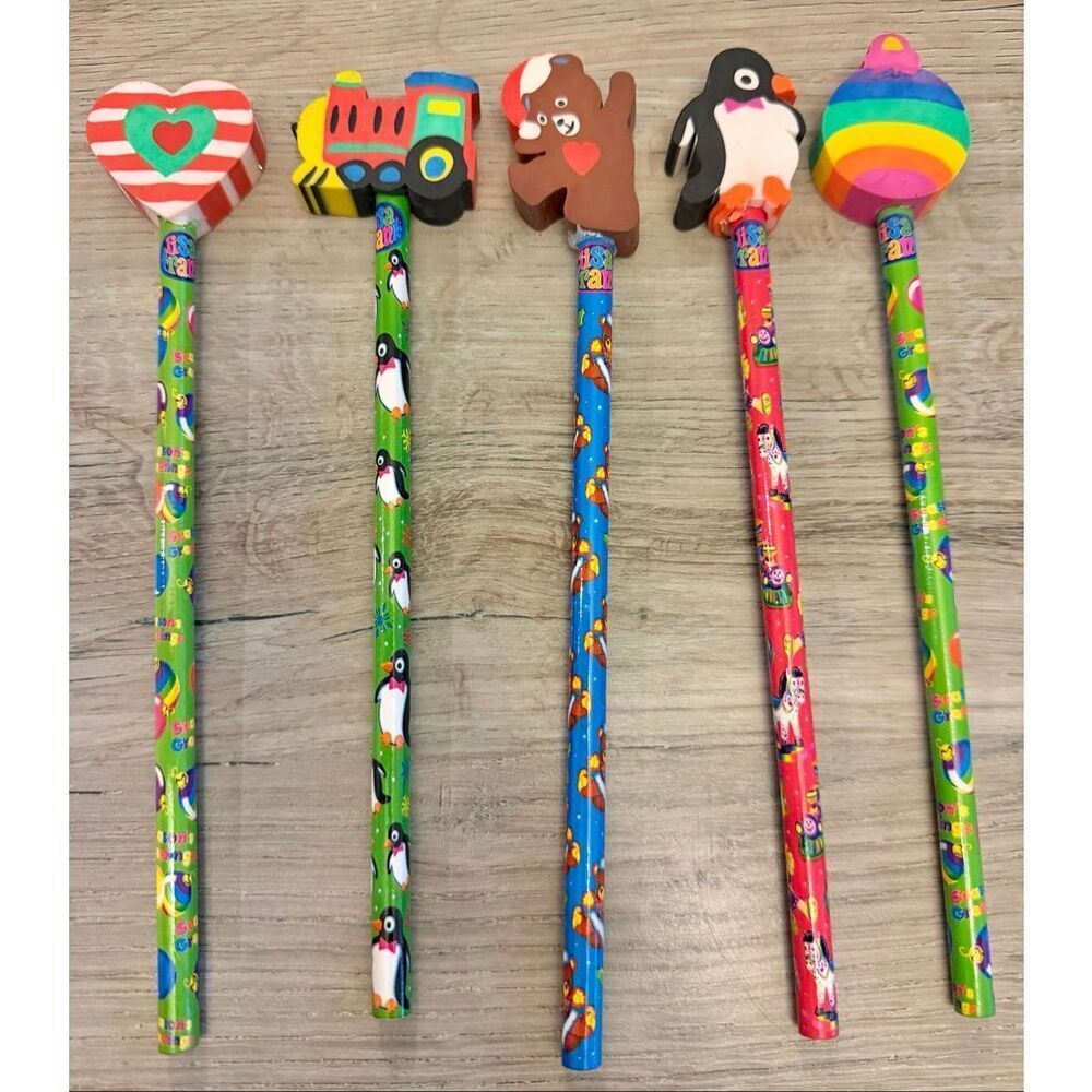 Vintage Lisa Frank Pencil Bundle